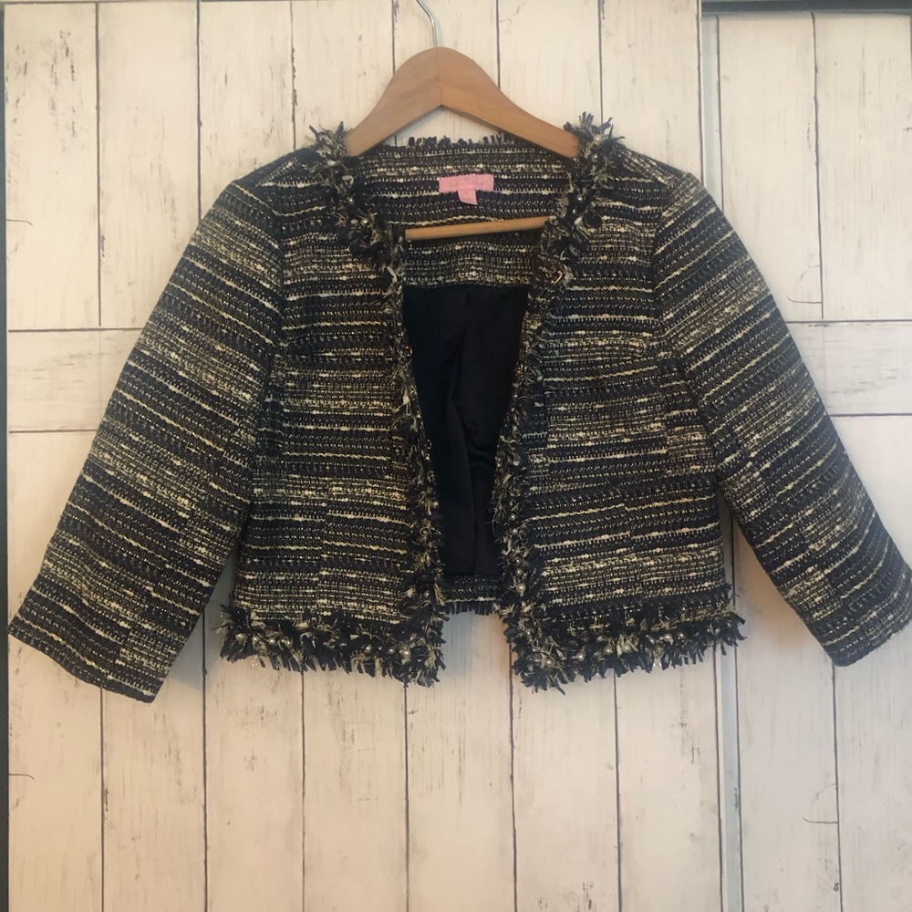Lilly Pulitzer tweed blazer